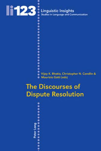 Cover image for The Discourses of Dispute Resolution