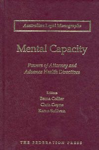 Cover image for Mental Capacity