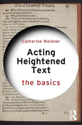 Cover image for Acting Heightened Text