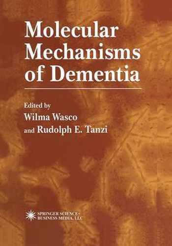 Cover image for Molecular Mechanisms of Dementia