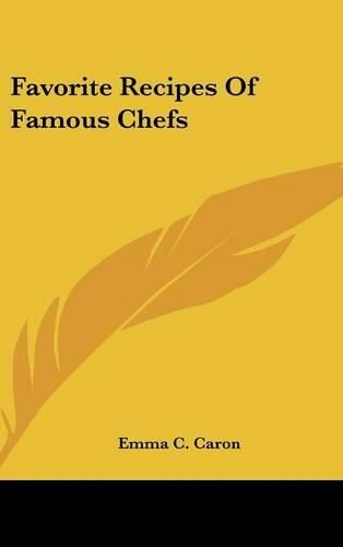 Cover image for Favorite Recipes of Famous Chefs