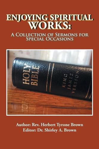 Cover image for Enjoying Spiritual Works: A Collection of Sermons for Special Occasions