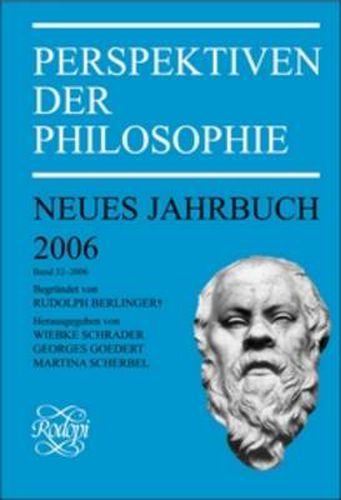 Cover image for Perspektiven der Philosophie: Neues Jahrbuch