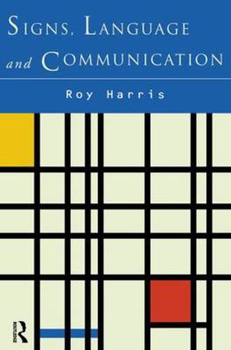 Cover image for Signs, Language and Communication