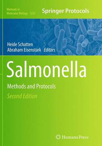 Cover image for Salmonella: Methods and Protocols