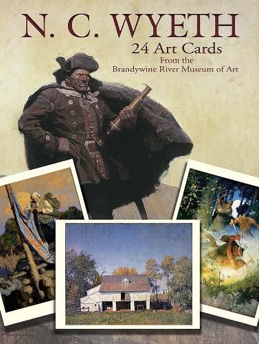 Cover image for N. C. Wyeth 24 Art Cards:: From The Brandywine River Museum of Art