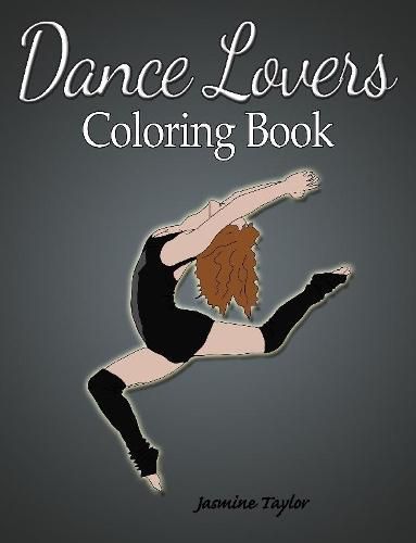 Cover image for Dance Lovers Coloring Book