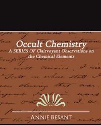 Cover image for Occult Chemistry