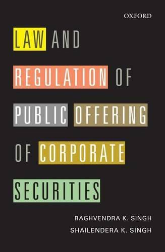 Cover image for Law and Regulation of Public Offering of Corporate Securities