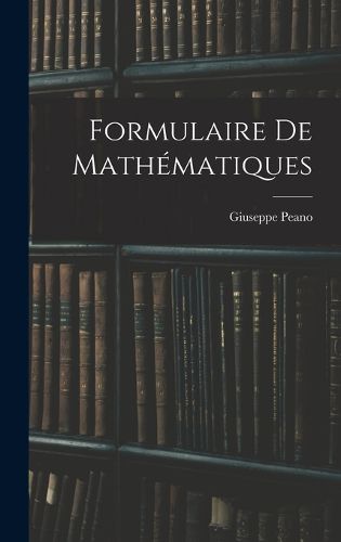 Cover image for Formulaire de mathematiques