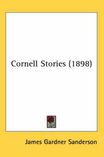 Cover image for Cornell Stories (1898)