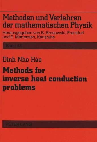 Cover image for Methods for Inverse Heat Conduction Problems