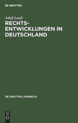 Cover image for Rechtsentwicklungen in Deutschland