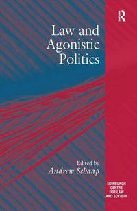 Cover image for Law and Agonistic Politics