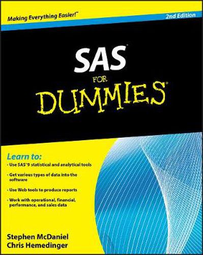 Cover image for SAS For Dummies 2e