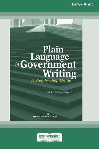 Plain Language in Government Writing