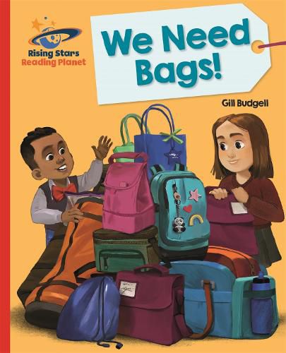 Cover image for Reading Planet - We Need Bags - Red B: Galaxy