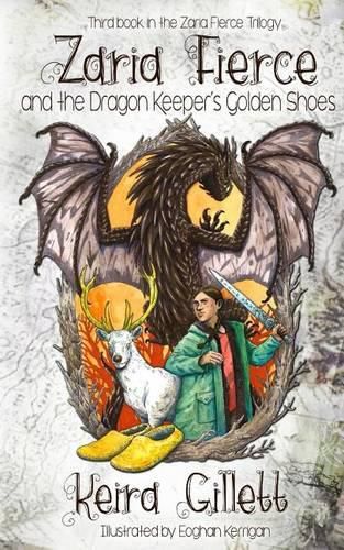 Cover image for Zaria Fierce and the Dragon Keeper's Golden Shoes