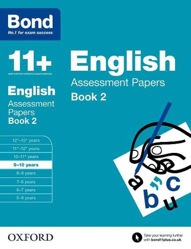 Cover image for Bond 11+: English: Assessment Papers: 9-10 years Book 2