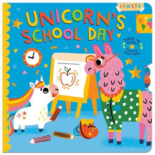 Unicorn's School Day: Turn the Wheels for Some Holiday Fun!