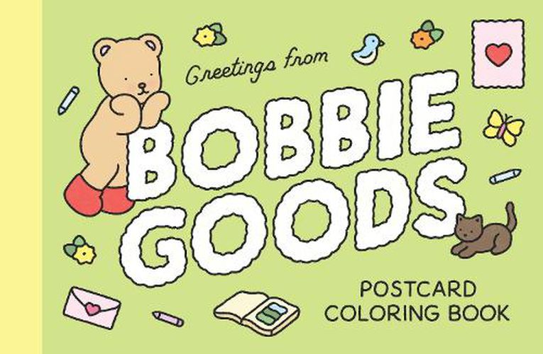 Cover image for Bobbie Goods Postcard Coloring Book