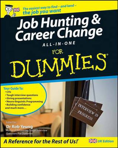 Cover image for Job-Hunting and Career Change All-in-One For Dummies