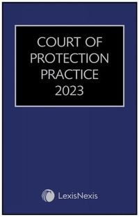 Cover image for Court of Protection Practice 2023