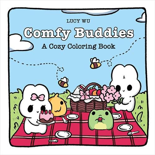 Cover image for Comfy Buddies: A Cozy Coloring Book