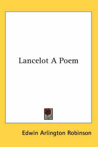 Cover image for Lancelot a Poem