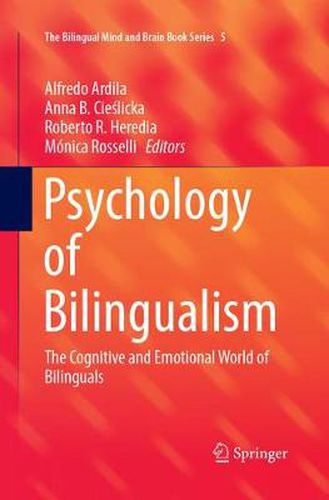 Cover image for Psychology of Bilingualism: The Cognitive and Emotional World of Bilinguals