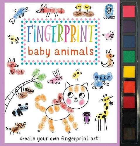 Cover image for Fingerprint Baby Animals