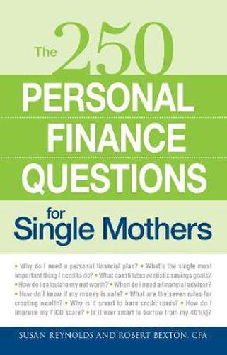 The 250 Personal Finance Questions for Single Mothers