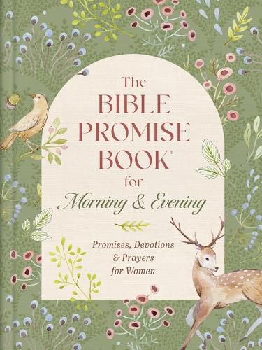 Cover image for Bible Promise Book for Morning and Evening: Promises, Devotions, and Prayers for Women