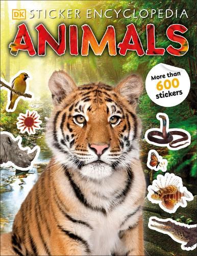 Cover image for Sticker Encyclopedia Animals