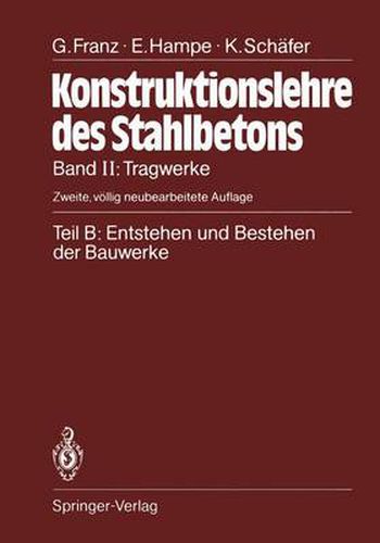 Cover image for Teil B: Entstehen Und Bestehen Der Bauwerke