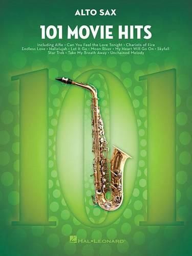 Cover image for 101 Movie Hits for Alto Sax