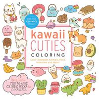 Cover image for Kawaii Cuties Coloring Kit