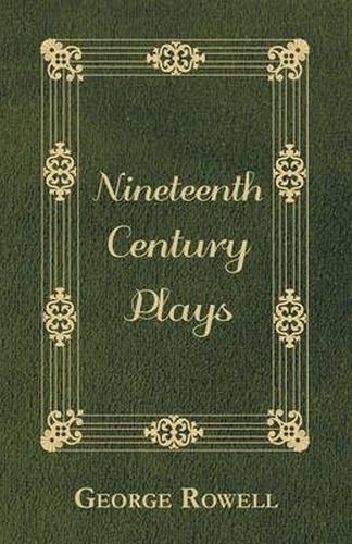 Cover image for Nineteenth Century Plays