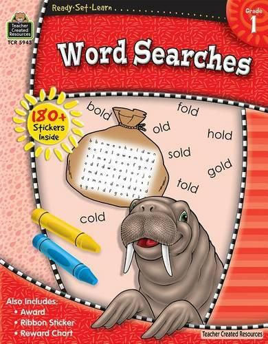 Cover image for Ready-Set-Learn: Word Searches Grd 1