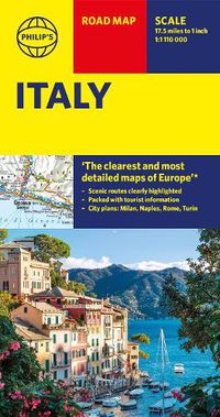 Cover image for Philip's Italy Road Map