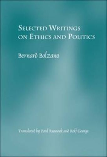 Cover image for Selected Writings on Ethics and Politics