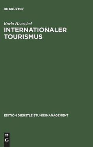 Cover image for Internationaler Tourismus