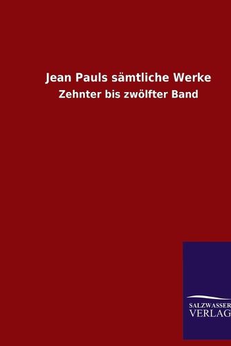 Cover image for Jean Pauls saemtliche Werke