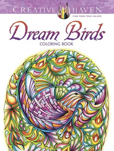 Cover image for Creative Haven Dream Birds Coloring Book