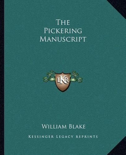 The Pickering Manuscript