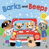 Cover image for Barks and Beeps (Novelty Board Book)