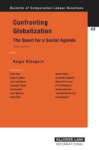 Cover image for Confronting Globalization: The Quest for a Social Agenda, Geneva Lectures