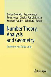 Cover image for Number Theory, Analysis and Geometry: In Memory of Serge Lang