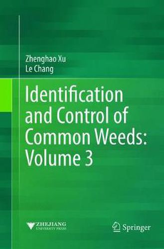 Cover image for Identification and Control of Common Weeds: Volume 3