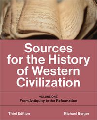 Cover image for Sources for the History of Western Civilization